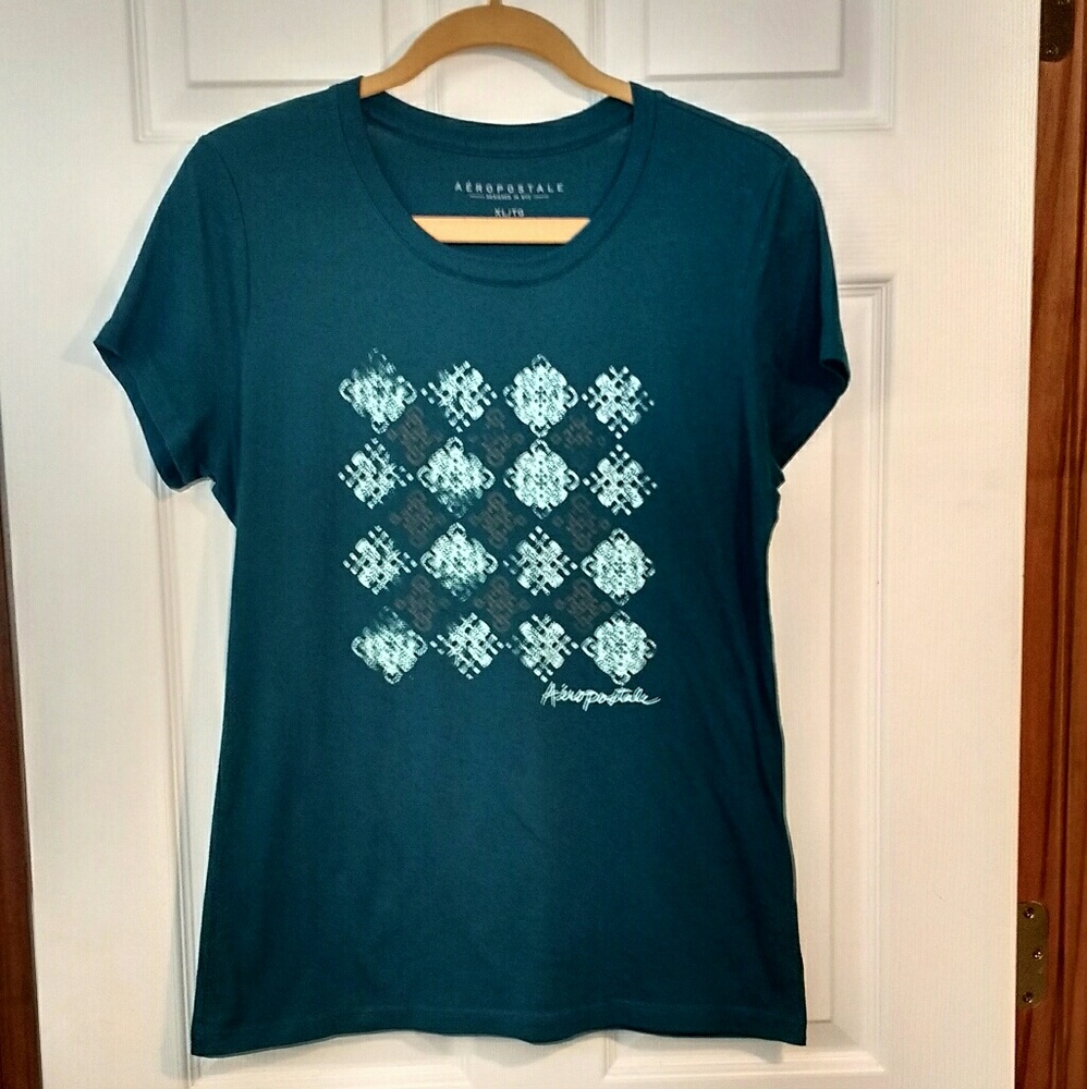 Aeropostale Emerald Green Top